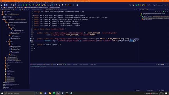 1.17/1.18 Minecraft Forge Modding Tutorial - Block Entities смотреть онлайн
