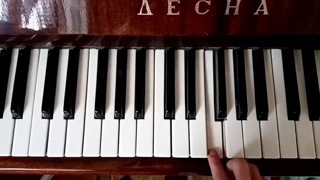 Как быстро научиться играть песню "Два весёлых гуся" на пианино смотреть онлайн
