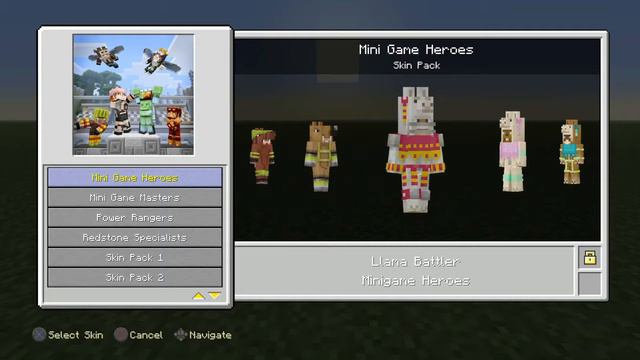 MINECRAFT PS4 - MINI GAME HEROES SKIN PACK REVIEW смотреть онлайн