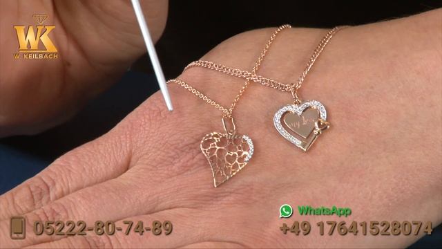 9) ПОДВЕСКА-сердце с фианитами и гравировкой 2211 Art_035781, 033808 смотреть онлайн