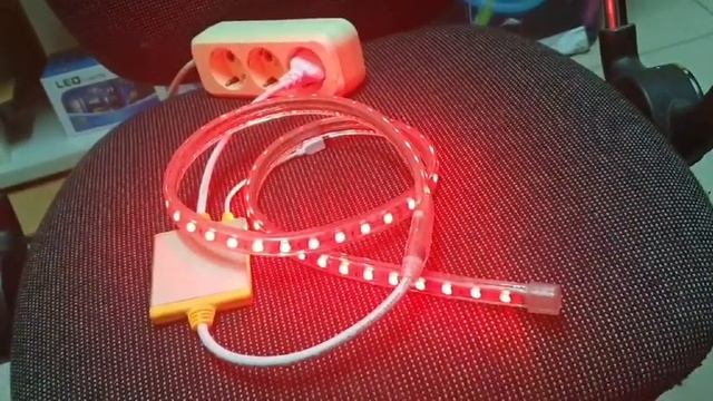 Светодиодная лента RGB в силиконе смотреть онлайн