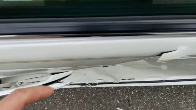 Toyota Avalon side impact - Result of significant side impact on Toyota Avalon смотреть онлайн