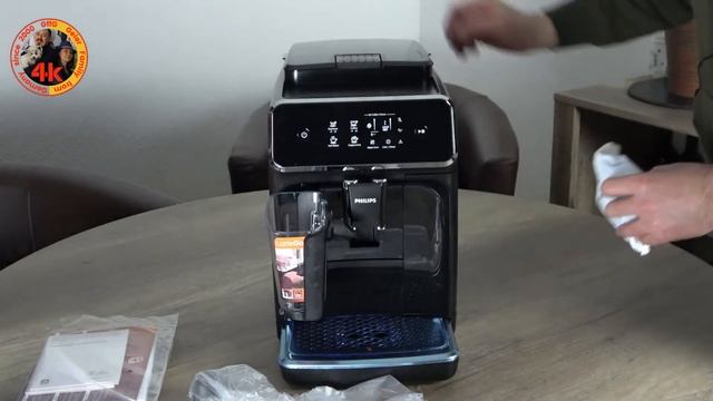Обзор кофемашины Philips EP 2231/40 2200 Казах на тесте Kafeautomat смотреть онлайн