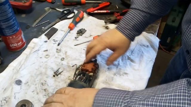 РЕМОНТ БОЛГАРКИ BOSCH!! смотреть онлайн