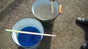 Весенняя обработка сада бордоской смесью