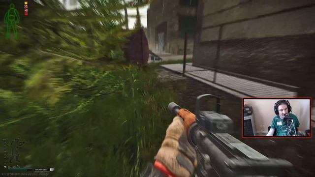 Disabled Gamer DFiZZiL plays ESCAPE FROM TARKOV with a Quadstick mouth controller! смотреть онлайн