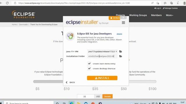 Install eclipse in just few min and start learning web and application development for career growt смотреть онлайн