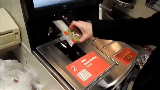 Кассы самообслуживания в Магните. В очереди по моему быстрее смотреть онлайн