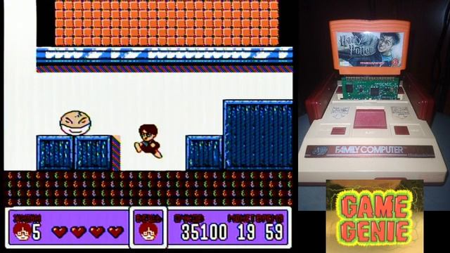 реплика картриджа game genie Famicom (Часть 2) Тестируем на игре Гарри Поттер смотреть онлайн
