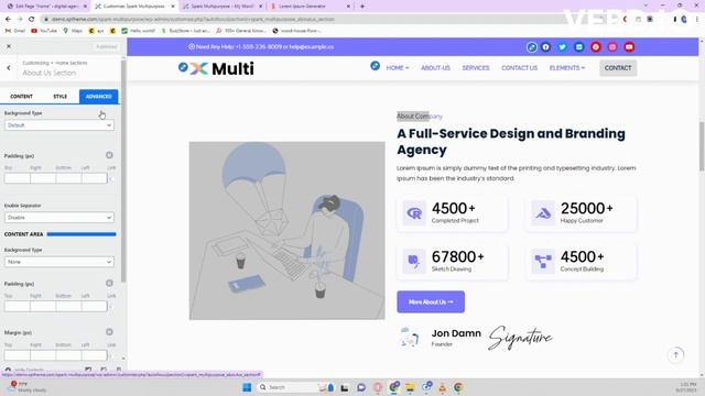 About Us - Spark Multipurpose WordPress Theme смотреть онлайн
