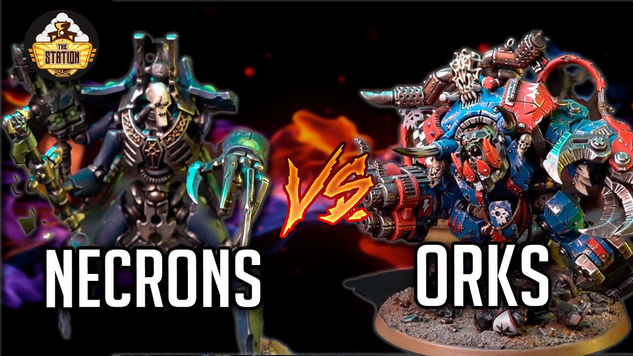 Necrons Vs Orks I Battlereport | 2000pts I Warhammer 40000