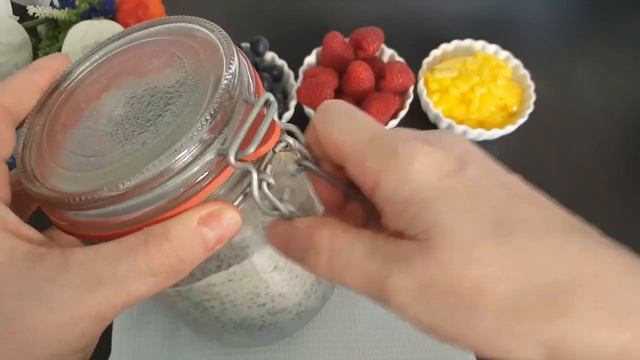 How to Make Chia Pudding with Yogurt, Simple and Quick Breakfast смотреть онлайн