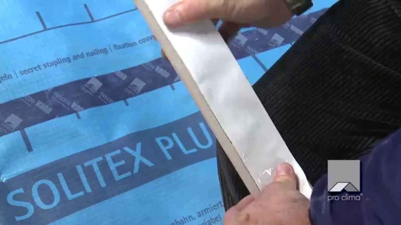 Монтаж изоляции Pro Clima SOLITEX PLUS смотреть онлайн
