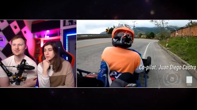 ОПАСНЫЙ СПУСК С ГОРЫ НА ТЕЛЕЖКАХ В ЭКВАДОРЕ | РЕАКЦИЯ на Yuri The Professional смотреть онлайн