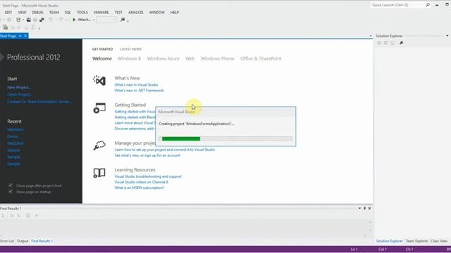 Change Visual Studio IDE (Change Color Theme And Show Line Number) смотреть онлайн