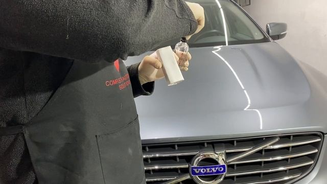 Volvo XC60 Наносим керамику ServFaces Coat Ultima смотреть онлайн