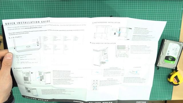 Распаковка и технический обзор корпуса PHANTEKS Eclipse P300 PH EC300PTG BK Case Review