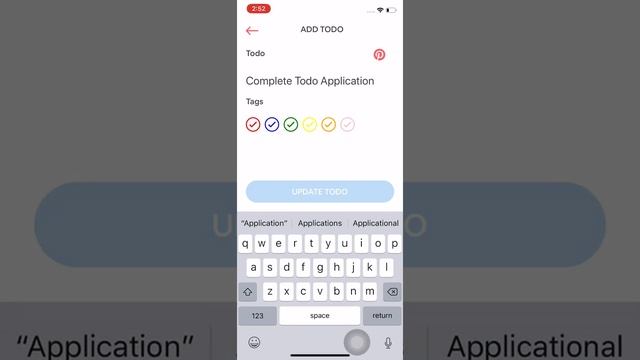 React Native Todo App смотреть онлайн