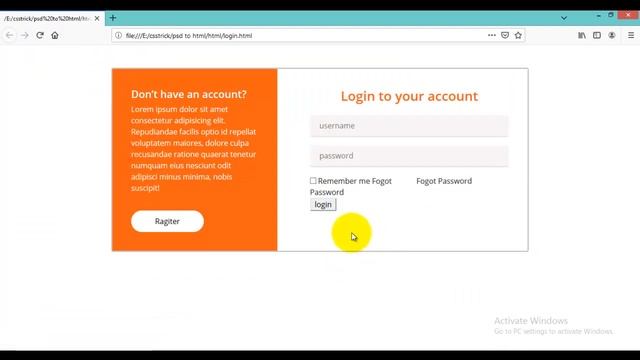 How To Create Login Form In HTML and CSS bootstrap 4 by techno sunita| смотреть онлайн