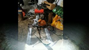 Самодельный снегоход из бензопилы дружба.
