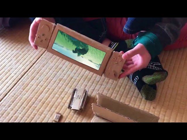 ШКОЛЬНИК СОЗДАЛ СОБСТВЕННУЮ КОНСОЛЬ ИЗ КАРТОНА смотреть онлайн