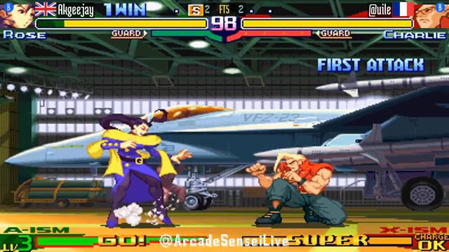 FT5 @sfa3: Akgeejay (GB) vs @uile (FR) [Street Fighter Alpha 3 Fightcade] Mar 23 смотреть онлайн