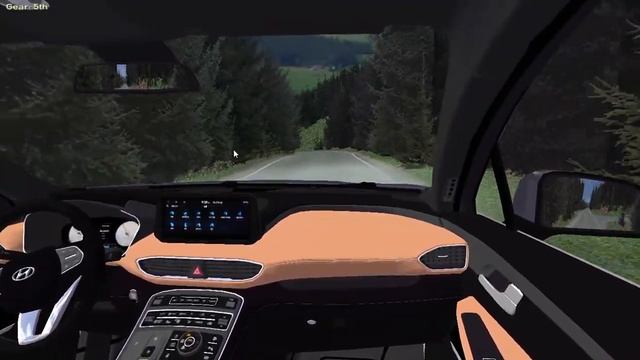 2023 Hyundai Santa Fe IV FL 2.2 CRDI (194 HP) Test Drive #49 On Racer 065