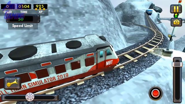 Hill Train simulator 2019 - Train Games - Level 9 смотреть онлайн