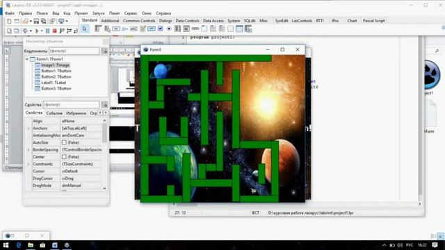 Create game in LAZARUS program[Eng Sub] смотреть онлайн