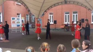 «Случайный вальс» в Тимирязевском парке танцует Танцевальный коллектив «Кадетские традиции»