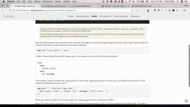 Bài 2 - Template engines смотреть онлайн