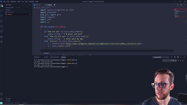 Build a Virtual Personal Assistant in Python - Tutorial #3 смотреть онлайн