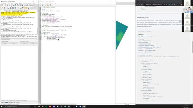 Using Python in GRASS GIS смотреть онлайн