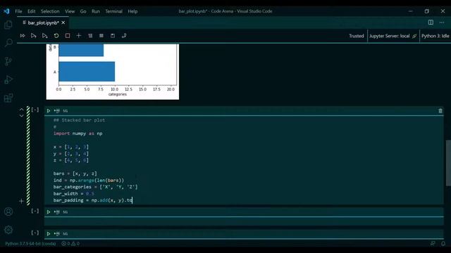| Bar Plot Python | Data Visualization | смотреть онлайн
