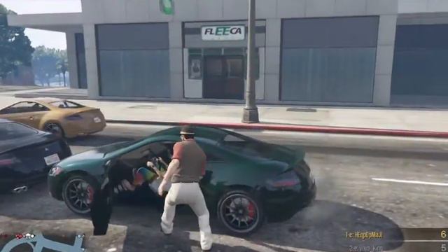 Играем в GTA 5 Online - [Испытание Угон Машин] смотреть онлайн