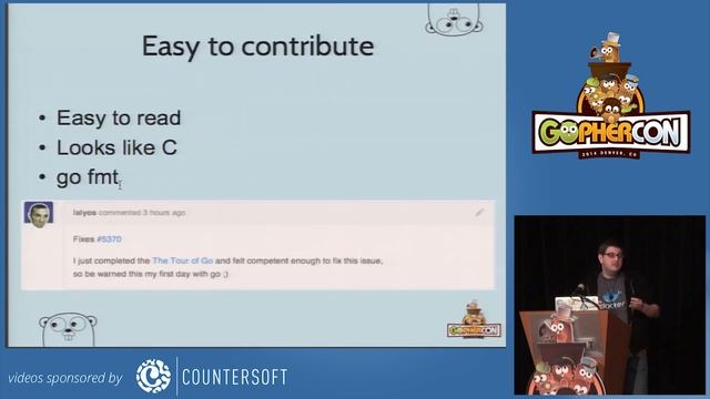 GopherCon 2014 Making Docker GO: Why One of the Fastest Growing Open Source Projects by Victor Vieu смотреть онлайн