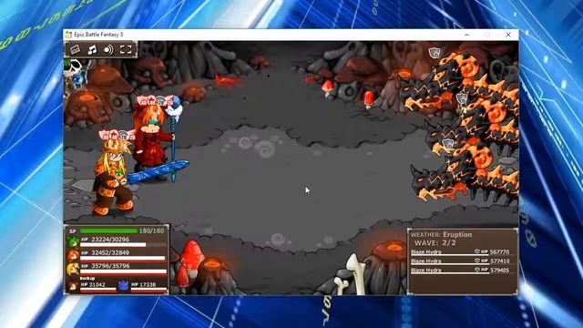 Epic Battle Fantasy 5: Blaze Hydra × 3 (Epic Mode) смотреть онлайн