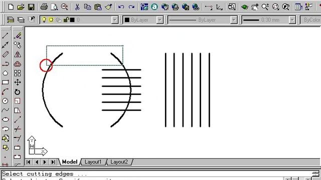 11 AutoCad 2002 Cortando e Extendendo Objetos смотреть онлайн