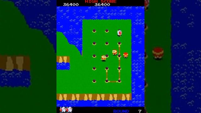 Dig Dug 2 Arcade Gameplay смотреть онлайн