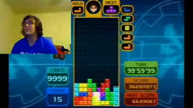 Getting Over 13,000+ Lines In Tetris... смотреть онлайн