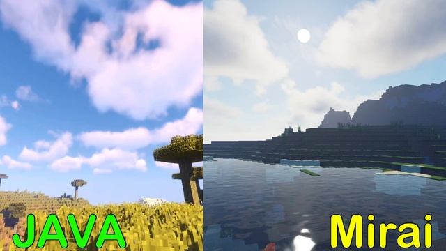 Minecraft PE 1.18+ LOOKS LIKE JAVA SHADER (Mirai Shader) смотреть онлайн