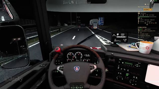 ETS2 1.46 *Realistic mods *NoPay mods *TrackIR *Pickup Division смотреть онлайн
