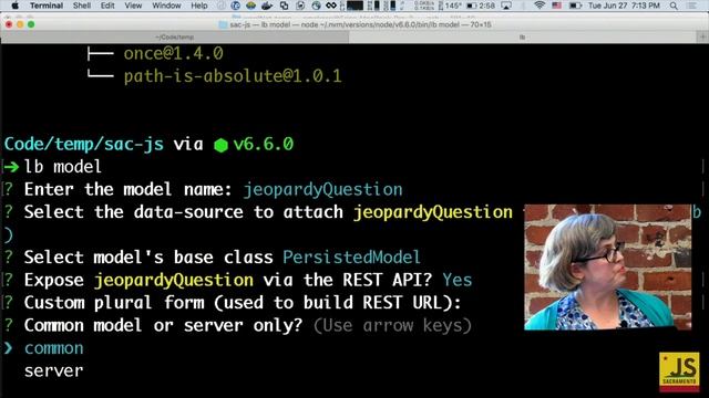 Erin McKean: Build an API in 20 minutes with Loopback - SacJS June 2017 смотреть онлайн