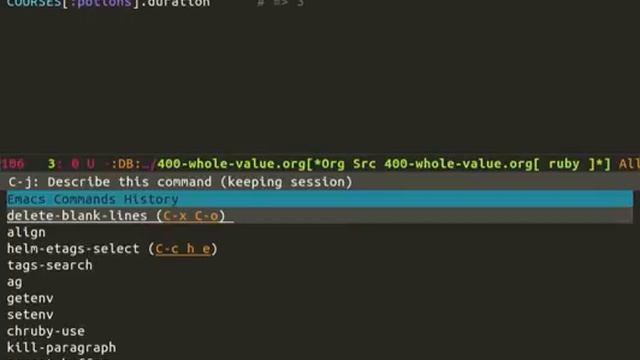 emacs-delete-blank-lines смотреть онлайн