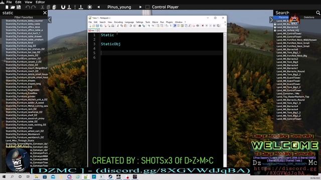 Dayz modding community Changing Items From Static to StaticObj the easy way. . смотреть онлайн
