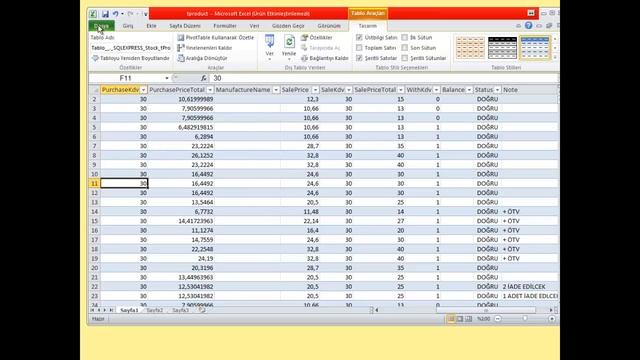 Sql tablo verilerini Exel ile düzenleyip update etme смотреть онлайн