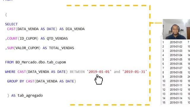 Consulta SQL com contagem e soma acumulada no SQL SERVER смотреть онлайн