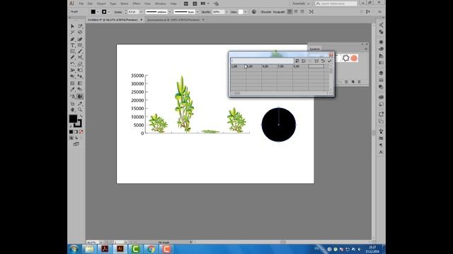 Уроки Иллюстратора. Adobe Illustrator. Урок 41. Диаграммы. Graphs. смотреть онлайн