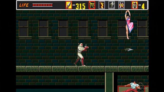 The Revenge of Shinobi 1989 MegaDrive 8K Gameplay (Remastered with Neural Network AI) смотреть онлайн