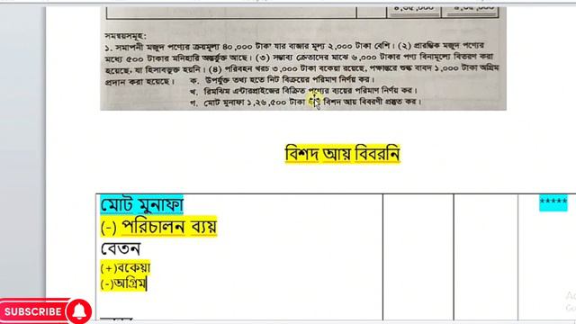 মাত্র ১ টি সূত্র দিয়ে বিশদ আয় বিবরনি নির্নেয় || আর্থিক অবস্থার বিবরনি || অধ্যায় ১০ || Class 10 || смотреть онлайн
